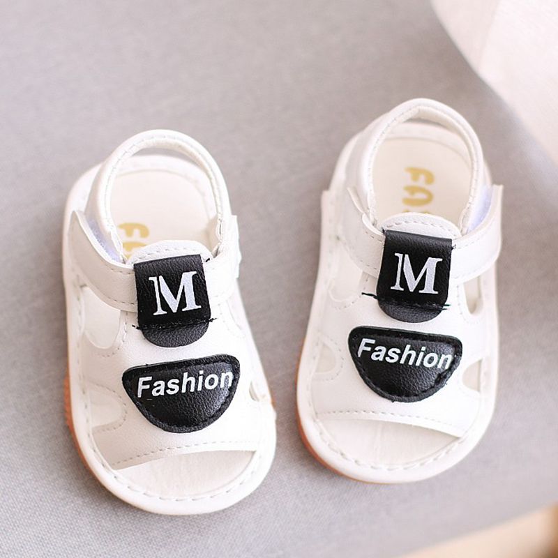 Sandals cao su mềm thời trang năng động cho bé trai từ 0-2 tuổi