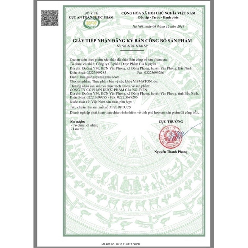 Vismaton  Viên Uống - Bổ Sung Vitamin Tổng Hợp | Thế Giới Skin Care