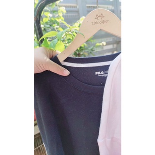 Áo Sweater Fila VNXK tay sọc như hình