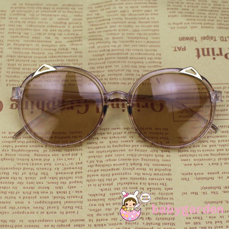 Kính mát chống tia UV trang trí hình tai mèo đáng yêu cho bé
