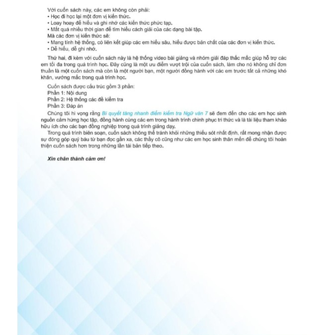 Sách - Bí Quyết Tăng Nhanh Điểm Kiểm Tra Ngữ Văn 7