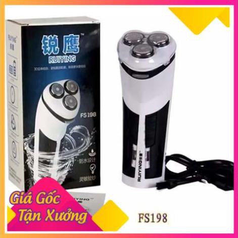 [ Giá sỉ ] MÁY CẠO RÂU RUIYING FS198 ĐÈN LED