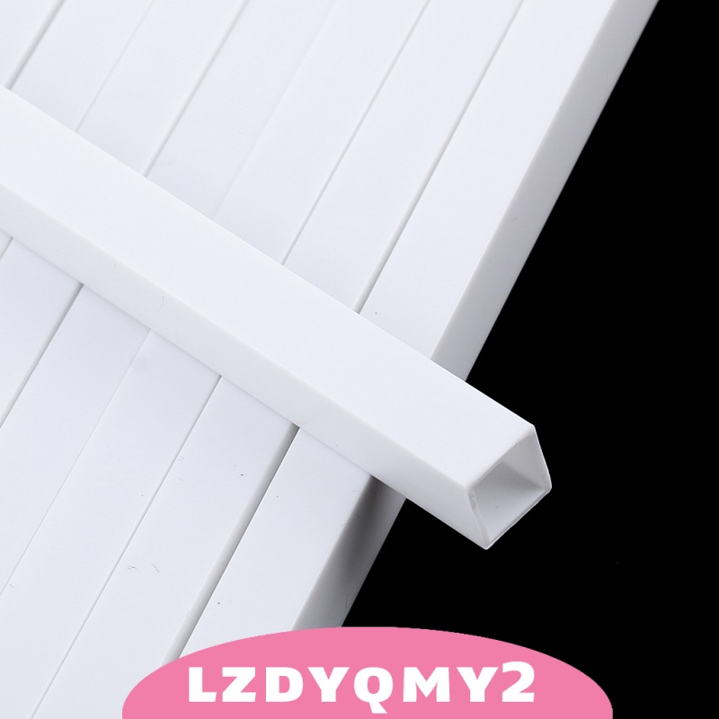 Set 10 Ống Nhựa Abs 250mm Dùng Để Làm Mô Hình Kiến Trúc