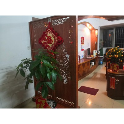 Bình Phong ,Vách Ngăn Trang Trí Cá Chép Có Đế Hộp Ngăn Phòng Khách Lối Vào-Gỗ MDF 15mm chống Mọt Đa Năng KIKO VN 1080