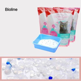 Cát vệ sinh thủy tinh Bioline cho Mèo - 5L
