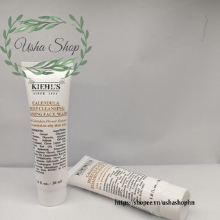 Sữa rửa mặt Kiehl’s hoa cúc Calendula Deep Cleansing Foaming Face Wash 30ml