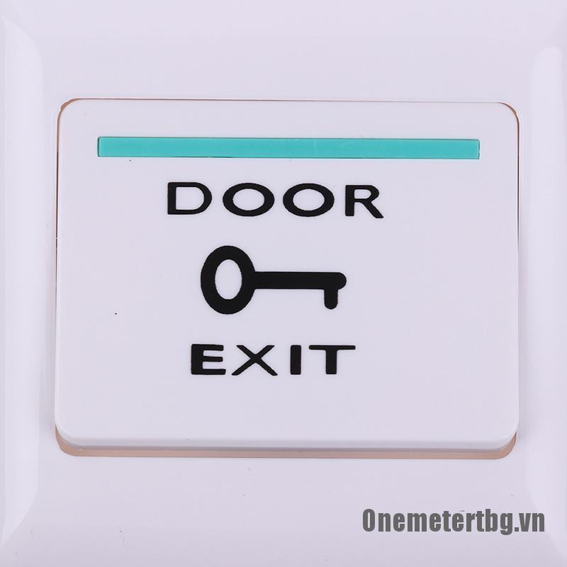 【Onemetertbg】Exit Push Release Button Switch For Electric magnetic Lock Door Access Control