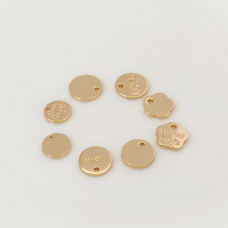 Phụ Kiện Trang Sức Vòng Tay Bằng Đồng 14K Nhiều Màu Sắc DIY