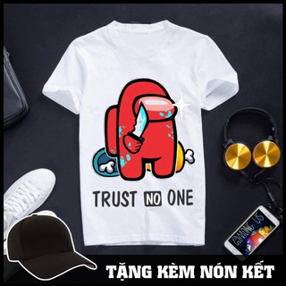 Takan Store  Áo Among us Áo thun in hình Among Us màu trắng siêu hot Takan Store