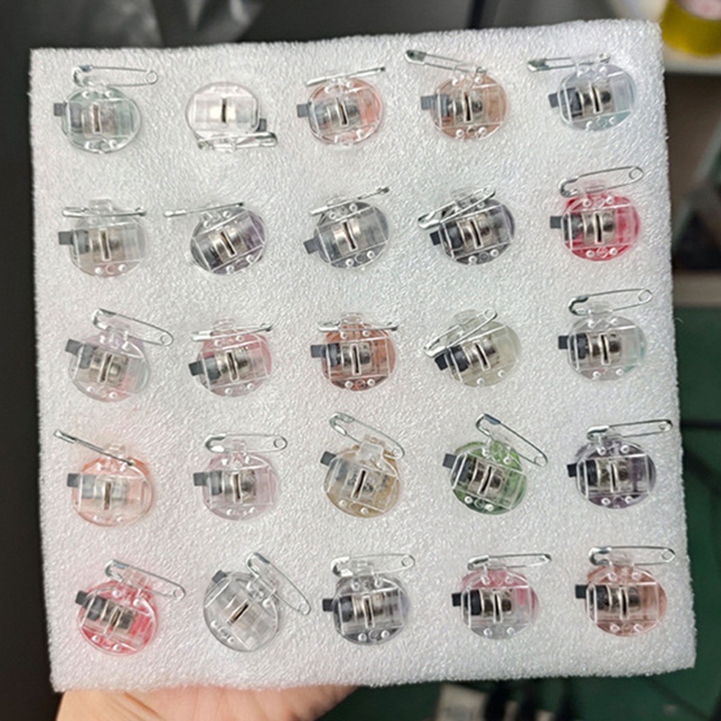 Ghim Cài Áo Có Đèn LED Nhấp Nháy Dùng Hóa Trang Halloween