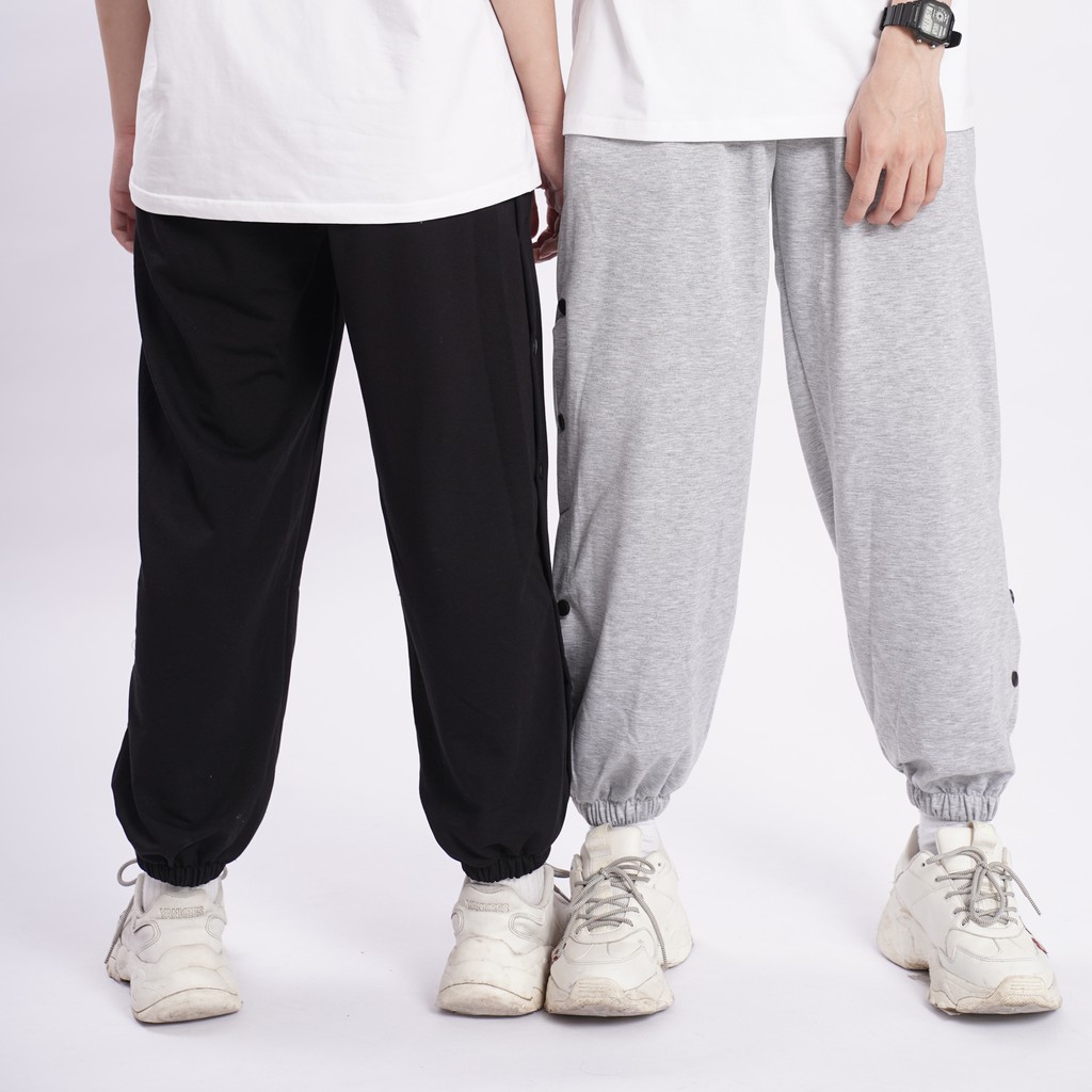 Quần ống rộng CÚC DỌC unisex N7 jogger thể thao bó chun dáng suông nam nữ nỉ cao cấp da cá bigsize thu đông | BigBuy360 - bigbuy360.vn
