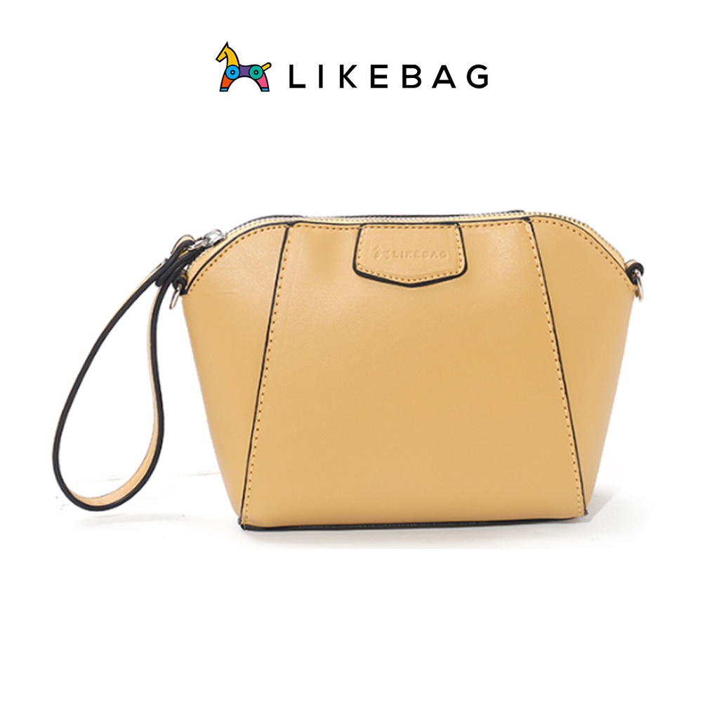 Túi đeo chéo LIKEBAG da PU cao cấp, chuẩn form thanh lịch 217XK2176 - LIBAGI