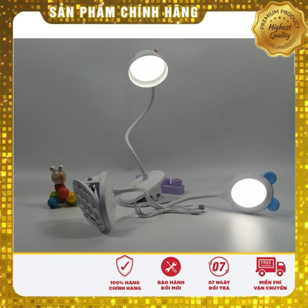 [Giảm 50%] Đèn led đọc sách kẹp đầu giường kẹp bàn dễ thương BH 6 tháng toàn quốc ( Ảnh Thật, Video Thật )