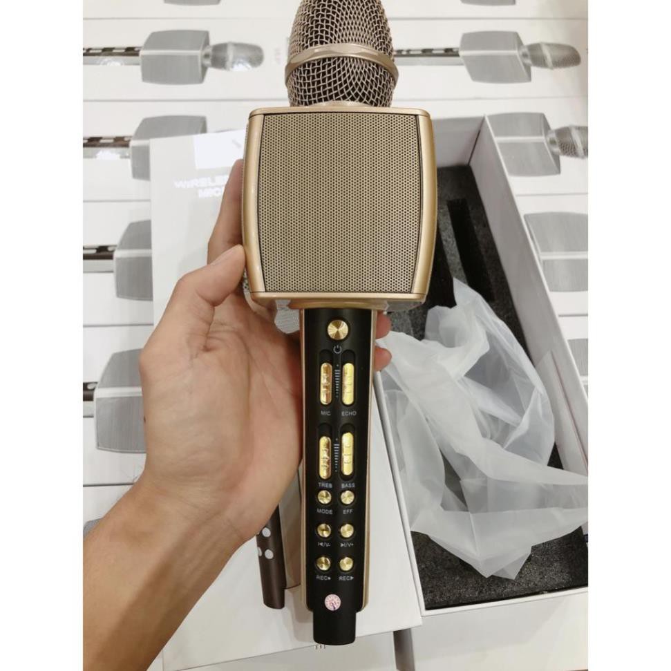 MICRO KARAOKE BLUETOOTH YS 92 - MICRO KHÔNG DÂY CAO CẤP - ÂM THANH SỐNG ĐỘNG - LIVESTREAM - THẺ NHỚ - GHI ÂM 🍁FREE SHIP🍁