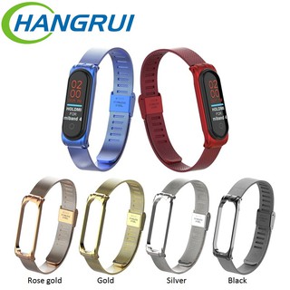 Dây đeo đồng hồ kim loại Mi Band 4