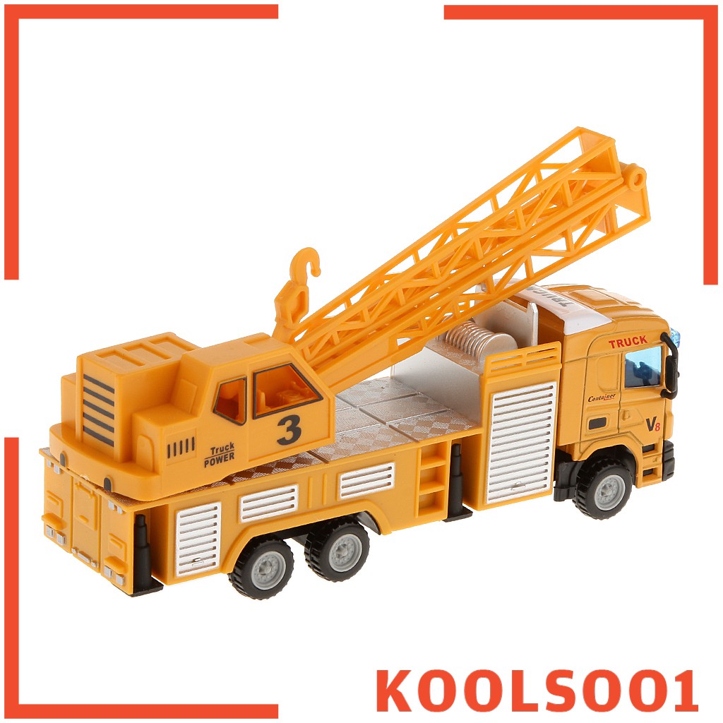 Mô Hình Xe Cần Cẩu Đồ Chơi Koolsoo1 Tỉ Lệ 1: 64