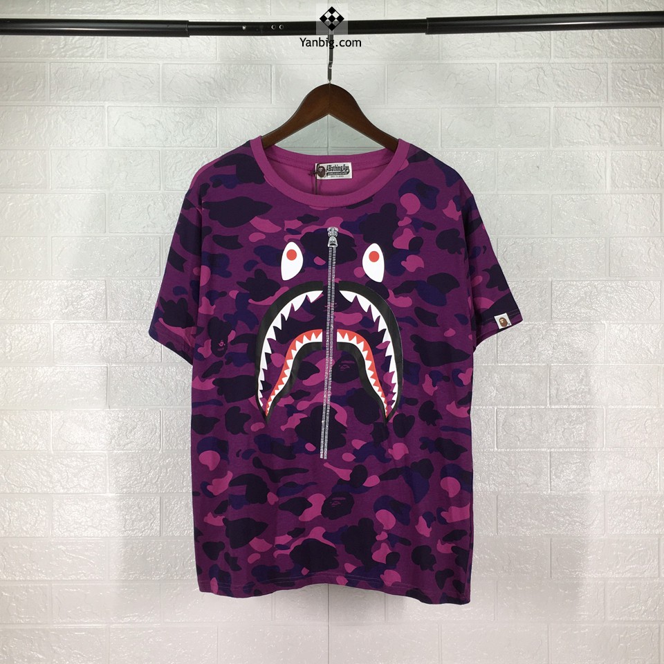 Áo Tee Shirt Bape 2 Shark