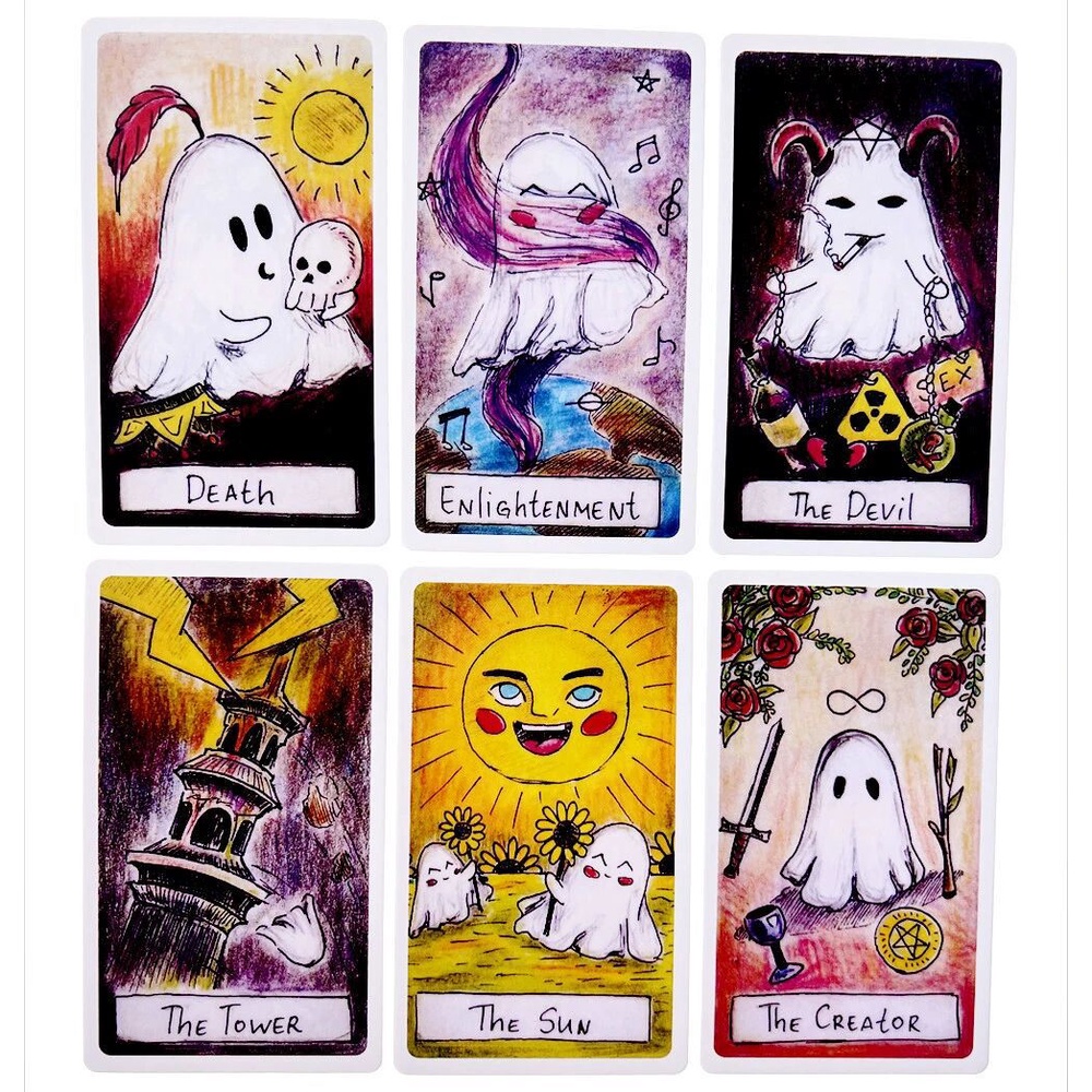 Bộ Bài Cute Ghost Tarot T12