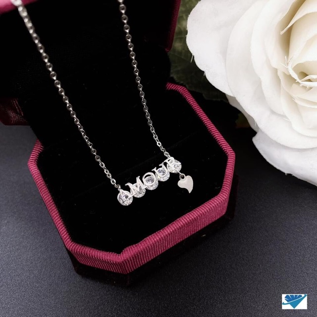DÂY CHUYỀN BẠC MẶT AMOUR- TÌNH YÊU Ý NGHĨA