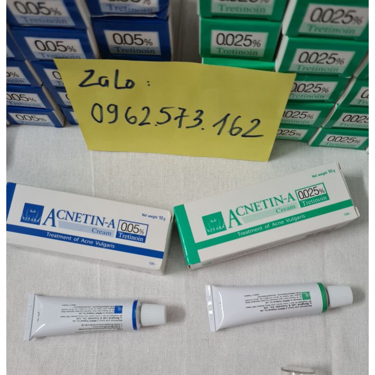 (Cam kết Chính Hãng 100%) Kem Acnetin A - Tretinoin - Retin A mẫu mới (10g) | BigBuy360 - bigbuy360.vn