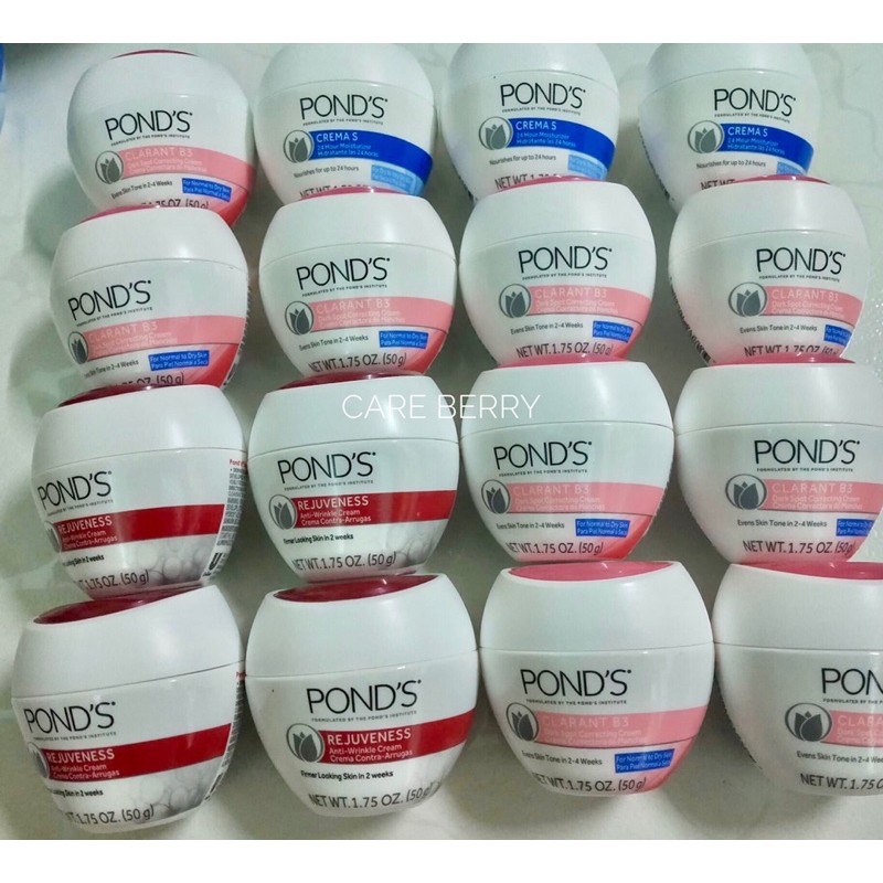 KEM DƯỠNG DA CHỐNG LÃO HÓA POND'S REJUVENESS ANTI WRINKLE, CLARANT B3 DARK SPOT CORRECTING CREAM (POND USA)