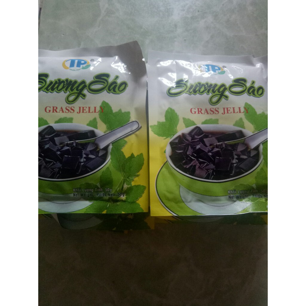 Combo 10 Gói Bột Sương sáo 50GR GRASS JELLY THUẬN PHÁT