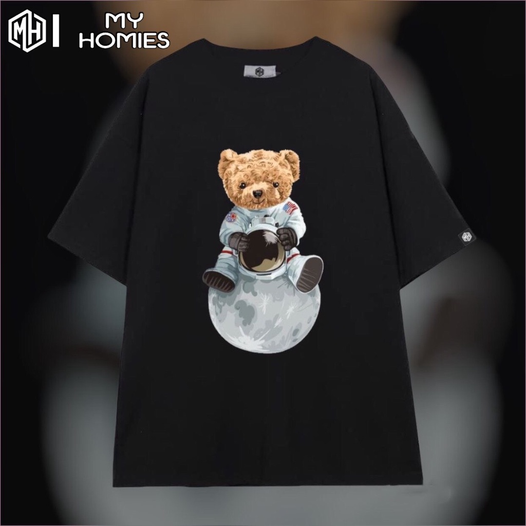 BIG SIZE Áo thun cotton  50 - 120kg dày dặn và thoáng mát Baby Gấu Mập - MH Store