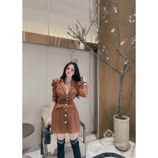 ĐẦM VEST KHOÉT EO
