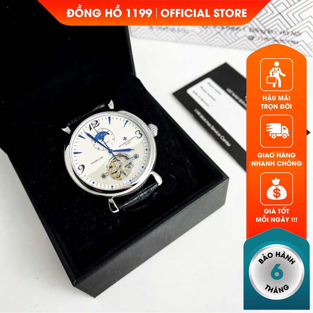 [QUÀ TẶNG]  Đồng hồ cơ - Đồng Hồ Dây Da Nam Chống Nước Chống Xước Máy Chuẩn Chất Liệu Cao Cấp 43.17.33.ML - 1199 Watches | BigBuy360 - bigbuy360.vn