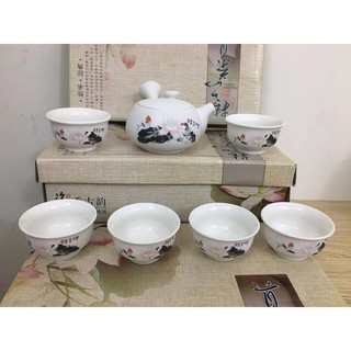 Bộ ấm trà hoa sen cao cấp