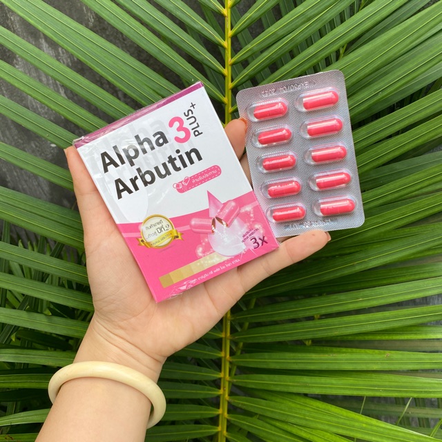 KÍCH TRẮNG BODY ALPHA ARBUTIN THÁI- 10 VIÊN