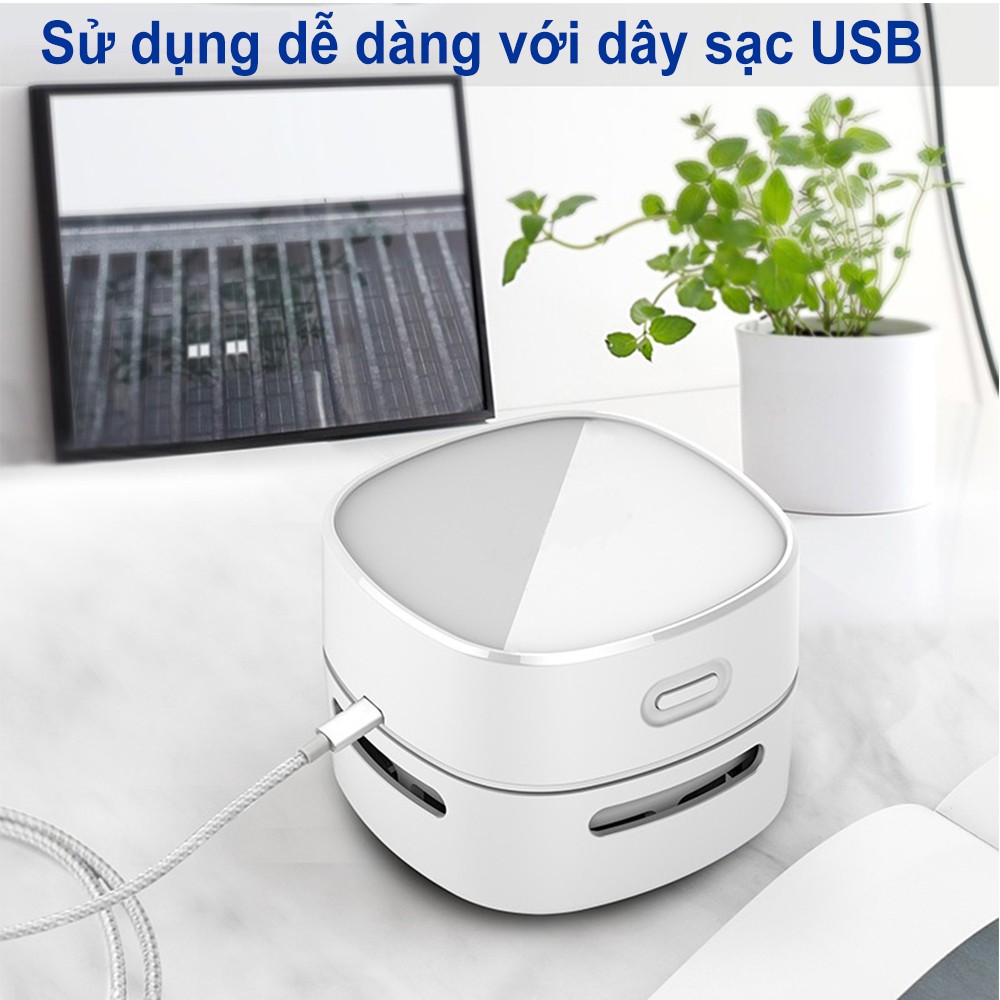 Máy hút bụi mini cầm tay, tiện dụng cho văn phòng, ô tô, gia đình