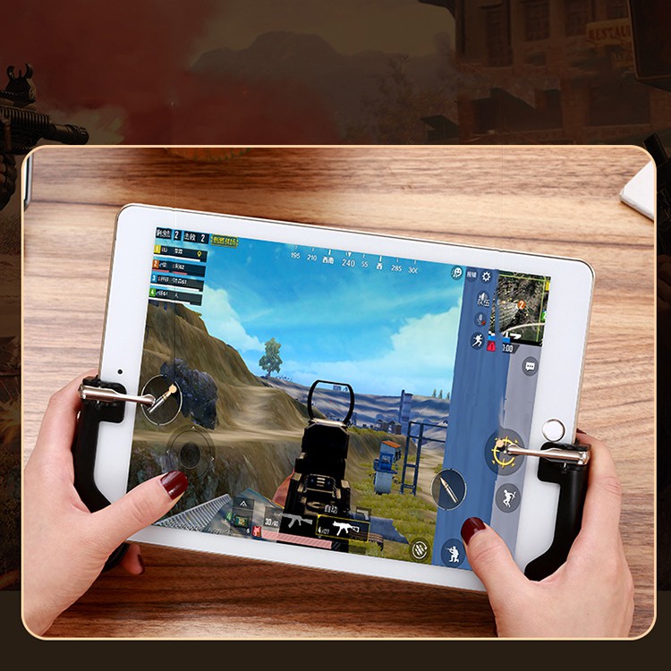 Tay cầm game nút chơi game H2 có nút chơi PUBG cho điện thoại Pubg, Ros, Free Fire Controller Phặn Phặn