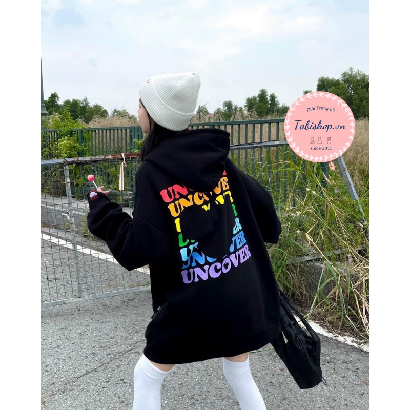 Áo hoodie nam nữ form rộng Unisex U.C.O.VER siêu xinh, Áo Sweater unisex nam nữ nỉ có mũ phong cách oversize streetwear | BigBuy360 - bigbuy360.vn