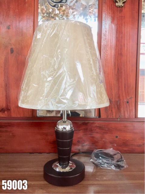 Đèn ngủ để bàn thân gỗ | BigBuy360 - bigbuy360.vn