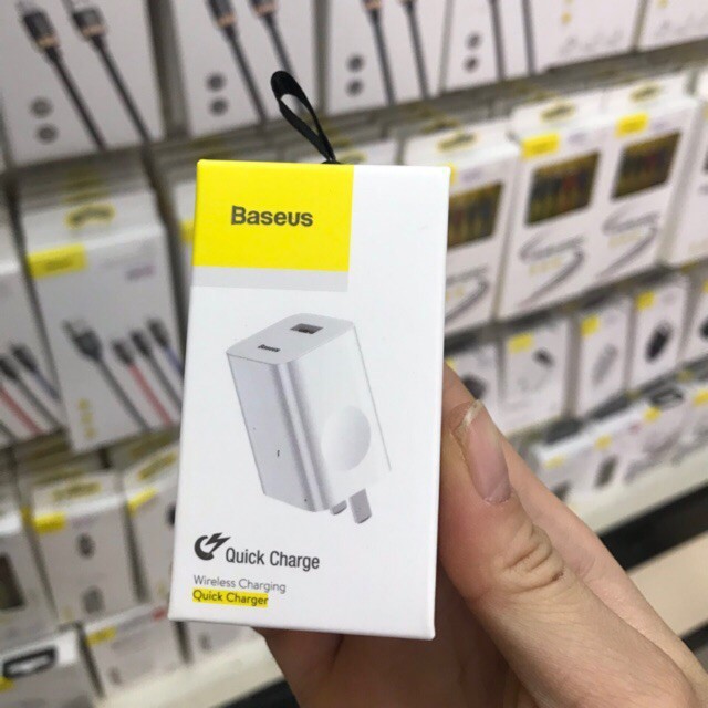 Củ sạc nhanh chính hãng baseus 3A\24w quick charge 3.0 chống cháy nổ dành cho các dòng Iphone/XIaomi/samsung/oppo