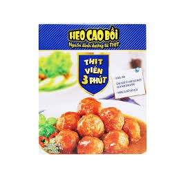 Thịt viên 3 phút Heo Cao Bồi Masan hộp 200g