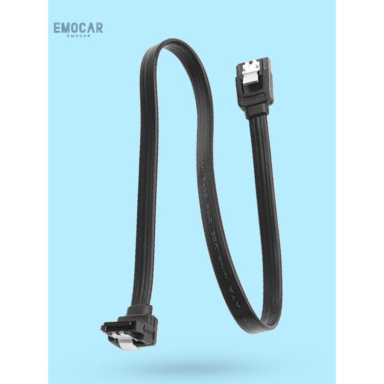 Cáp Chuyển Đổi Dữ Liệu Ổ Cứng Emocar Siêu Nhẹ 90 Độ Sata3.0 Chống Nhiễu Cho Ssd | BigBuy360 - bigbuy360.vn