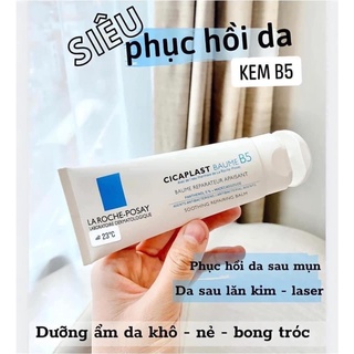 Kem dưỡng phục hồi da b5 laroche posay cicaplast baume b5