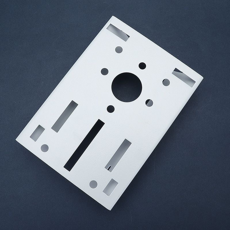 Bích bắt cột to cho camera PTZ , mặt bích bắt cột 15x21cm cho camera kèm 2 đai