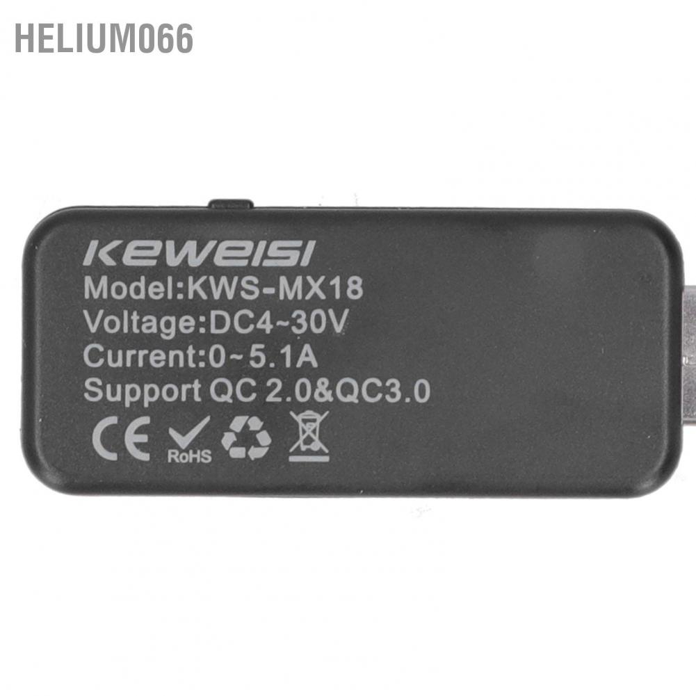 Vôn kế tích hợp ampe kế DC USB  thông minh kỹ thuật số chỉ báo bộ sạc dự phòng