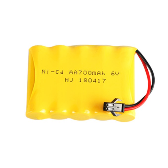Pin kèm sạc usb 6v 700mah pin sạc xe điển đồ chơi điều khiển