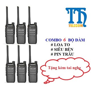 Bộ 6 bộ đàm motorola cp 318