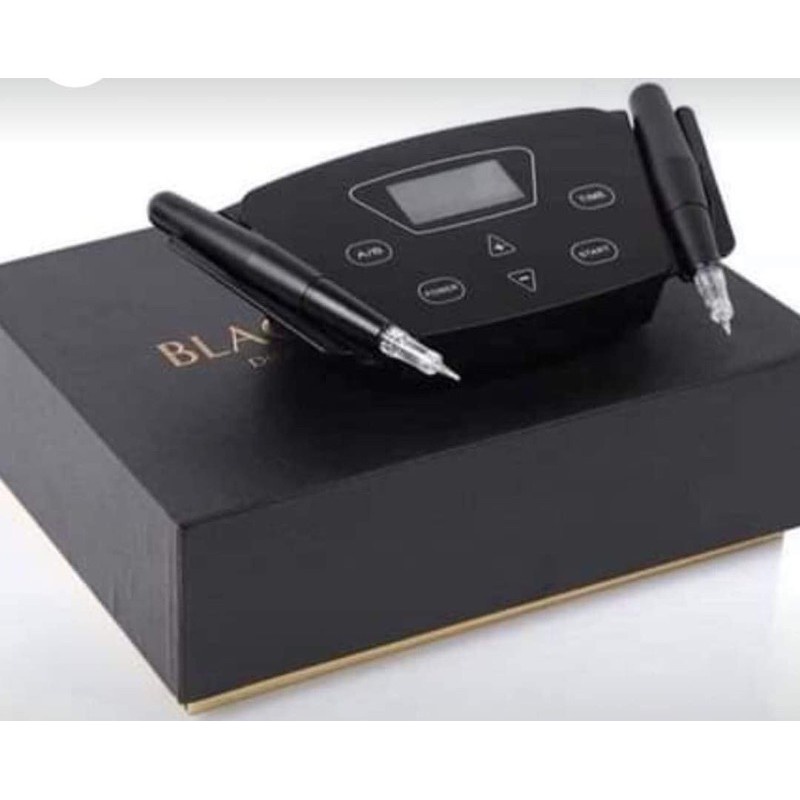 Máy BLACK PEARL 3 Kỹ Thuật Số Hai Tay Cầm Chuyên Phun Xăm Thẩm Mỹ
