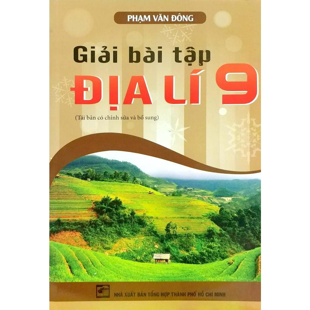 Sách Giải Bài Tập Địa Lí Lớp 9 (2018)