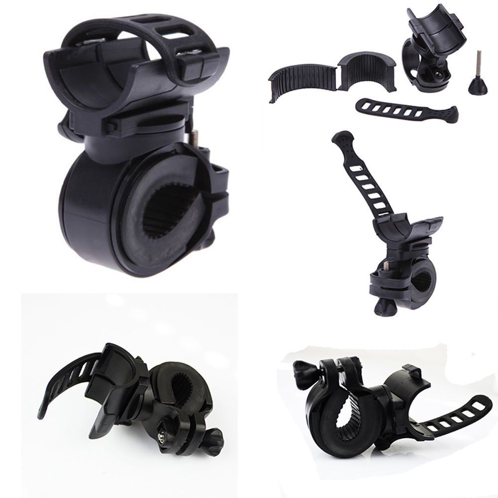 Kẹp Giá Đỡ Đèn Pin Xoay 360 Độ Gắn Xe Đạp Chất Lượng Cao Nhiều Màu Sắc Tùy Chọn AVALENTINE