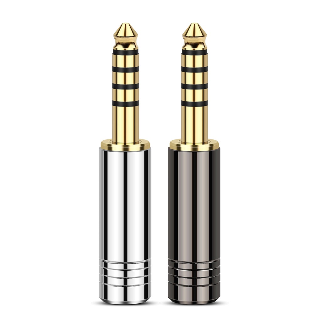 Đầu nối âm thanh 5 cực 4.4mm vỏ kim loại cho tai nghe