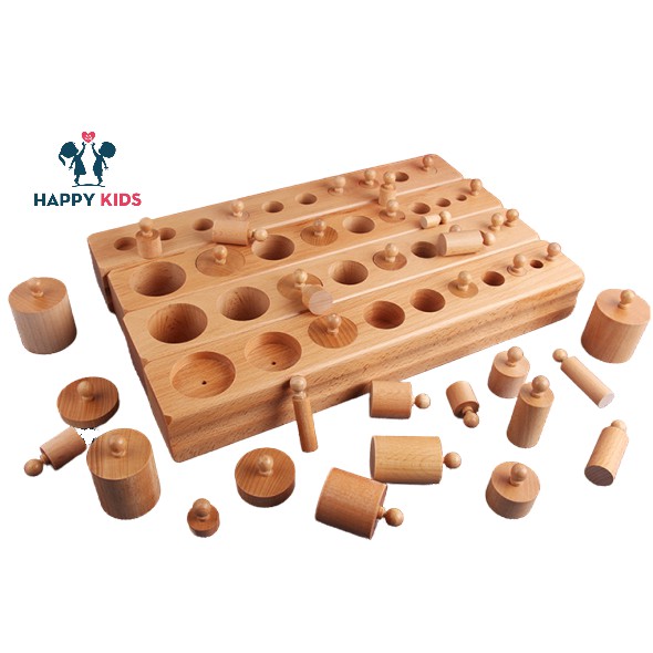 Giảm 10% [Tối Đa 35K Đơn Từ 50K] - Bộ Núm Trụ Size To Bản Chuẩn Đẹp Giáo Cụ Montessori