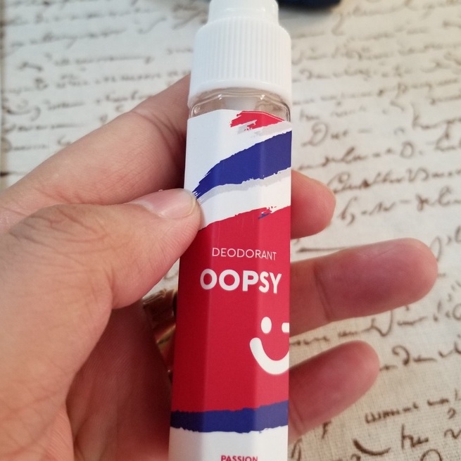 Xịt khử mùi toàn thân Oopsy Lylylorem hương nước hoa tự nhiên chính hãng