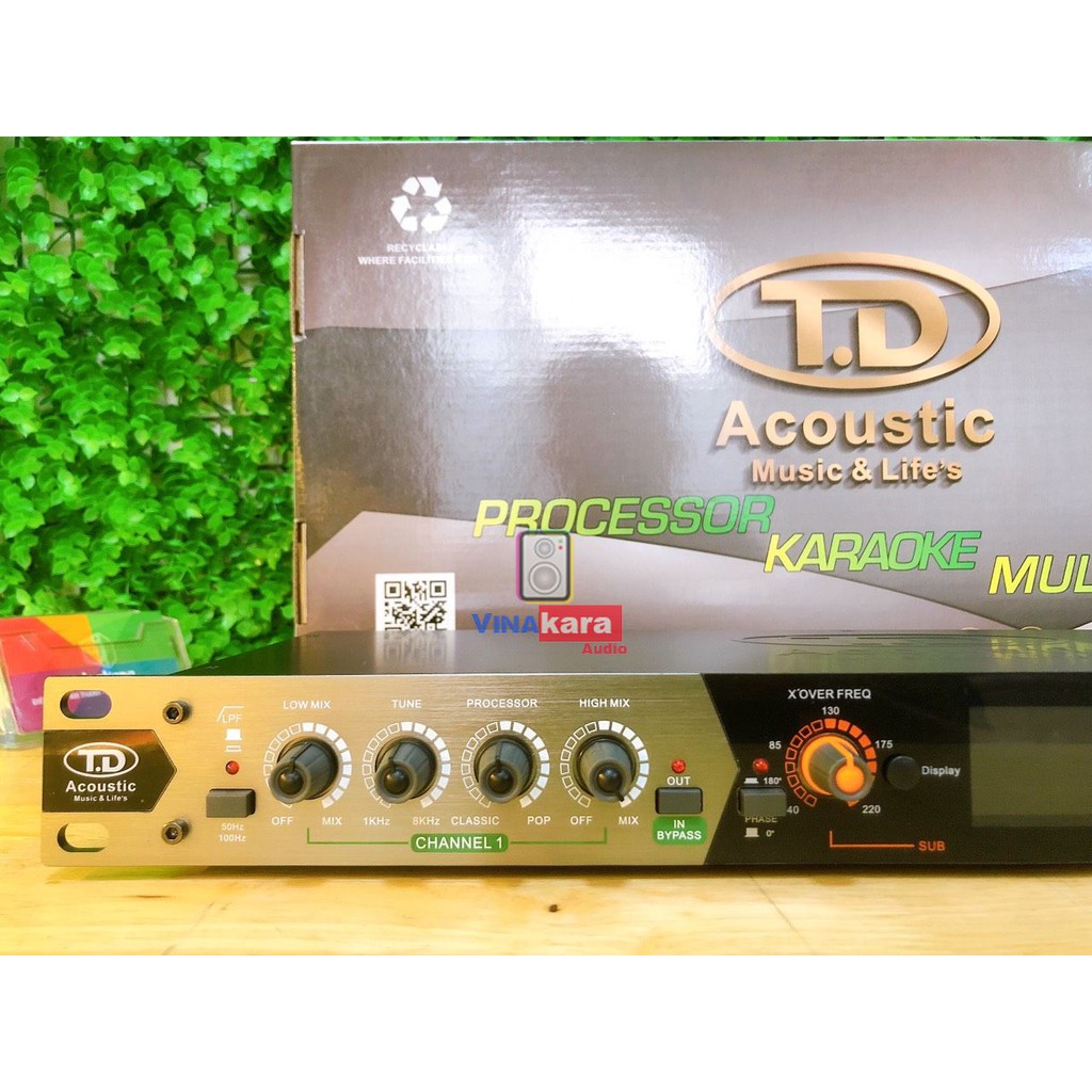 Nâng tiếng TD Acoustic CB-800 Ultra chính hãng🎤 💕👌, tăng bass, trelb, cắt sup chuyên nghiệp